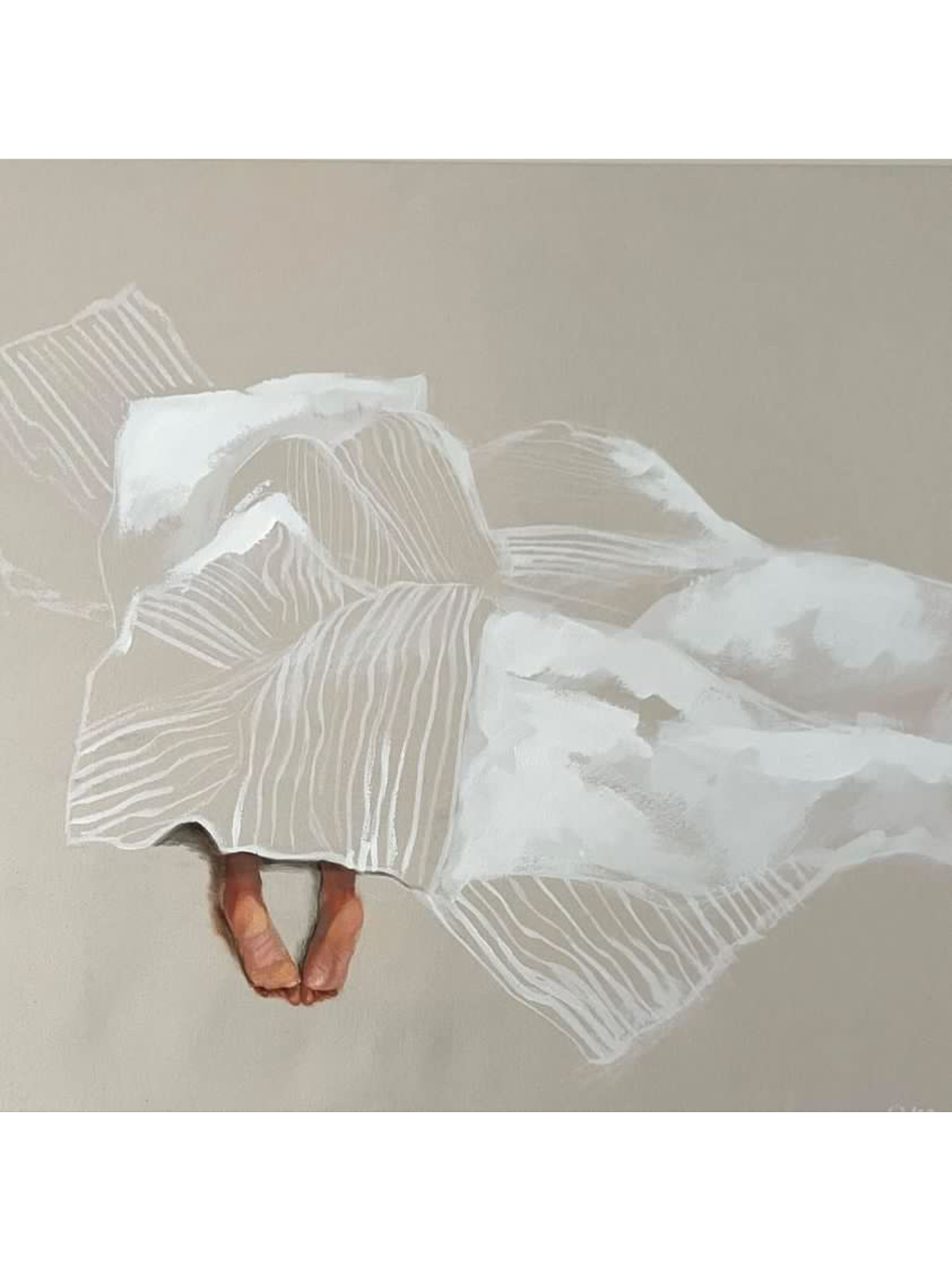 Sleeping in white, II