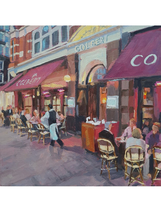 Evening Diners at Colbert's (Giclée Print)