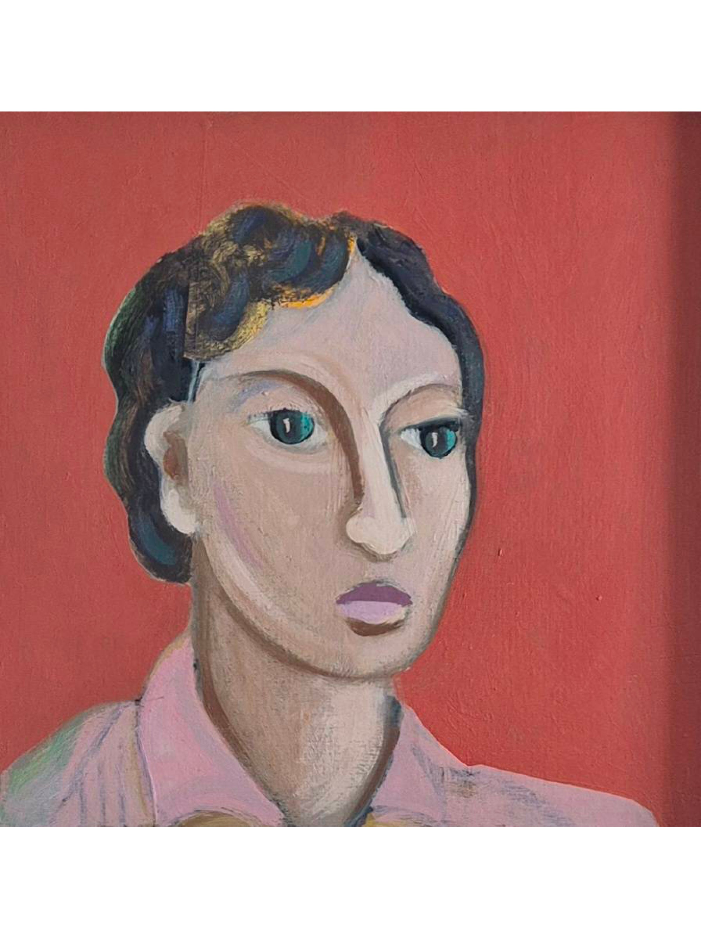 Figure in a Red Room