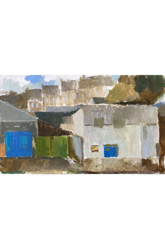 Blue Door, Green Door (Morning)