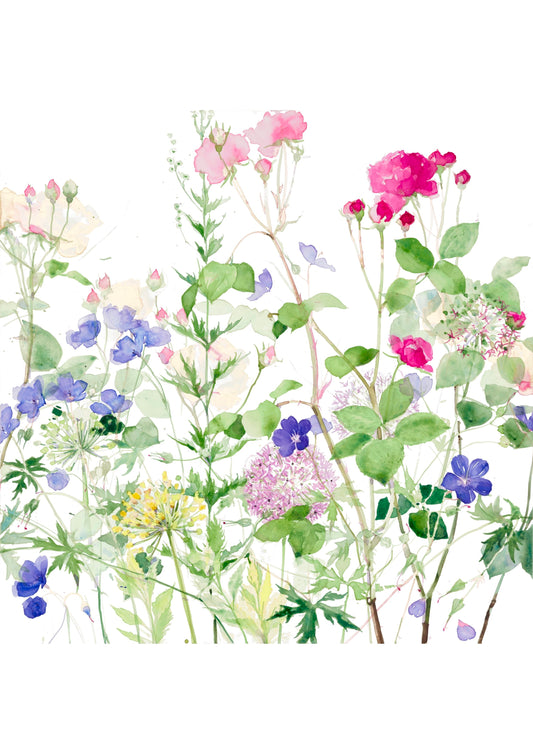 An English Garden II (Giclée Print)