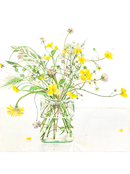 Buttercups and Cow Parsley (Giclée Print)