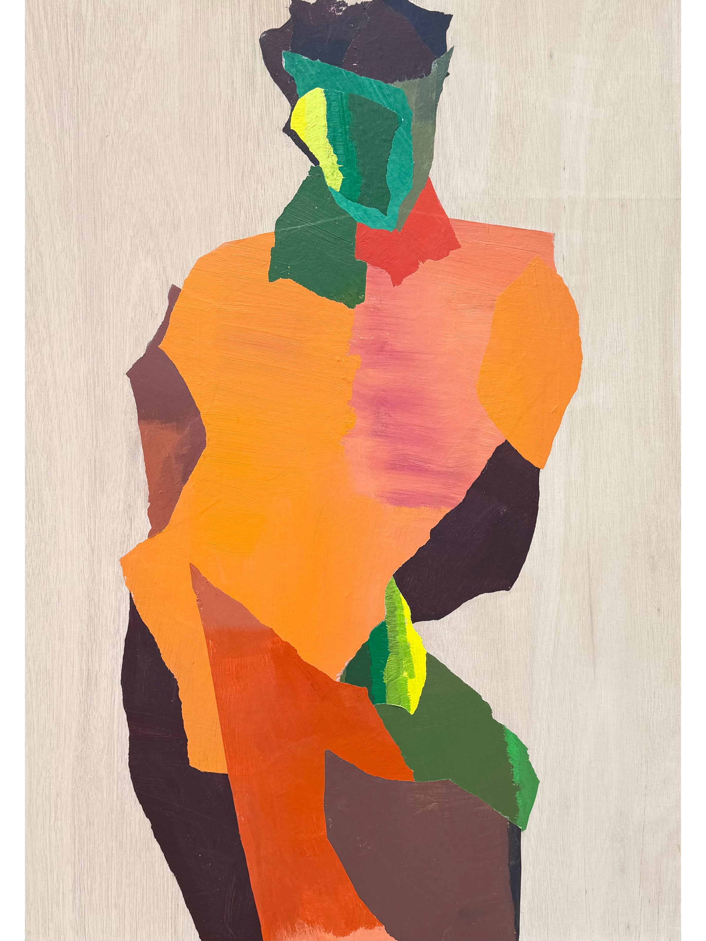 Orange, Brown, Green Stance