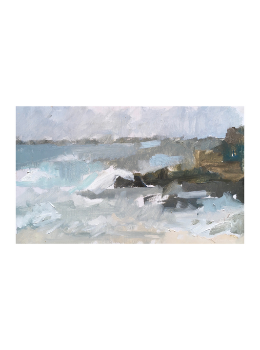 Wild Sea, St Ives (Giclée Print)