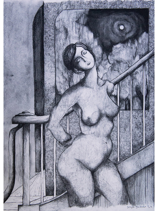 By the Stairs II