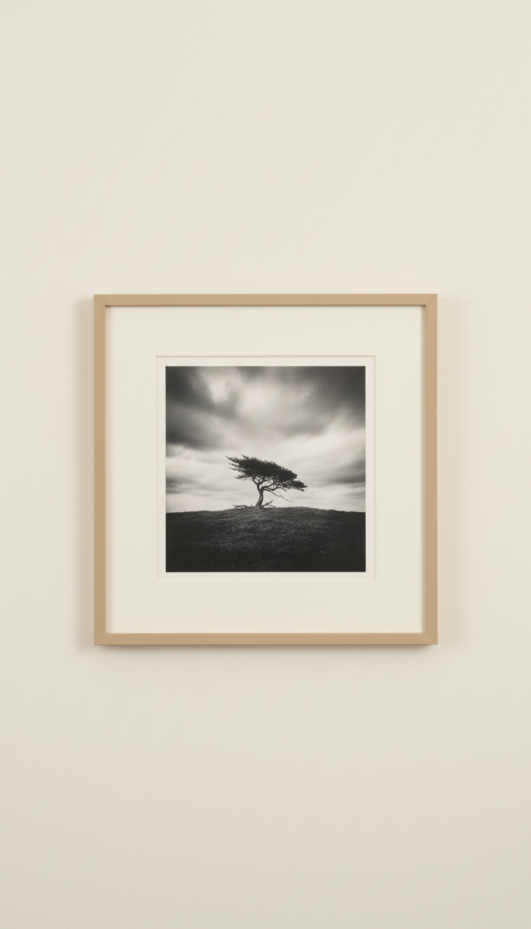 Black-and-White Photographic Print