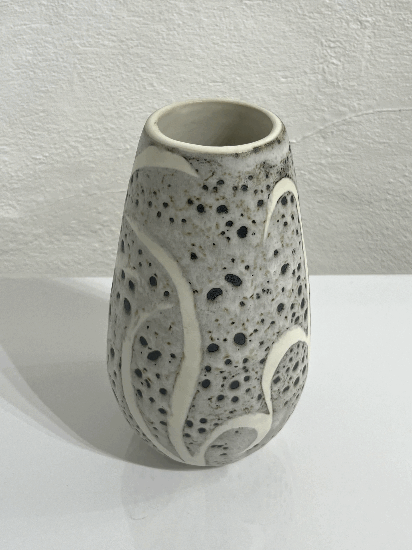 Mottled Leaf Vase