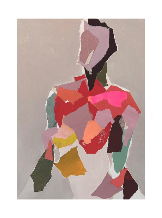 Figure With A Lilac Head