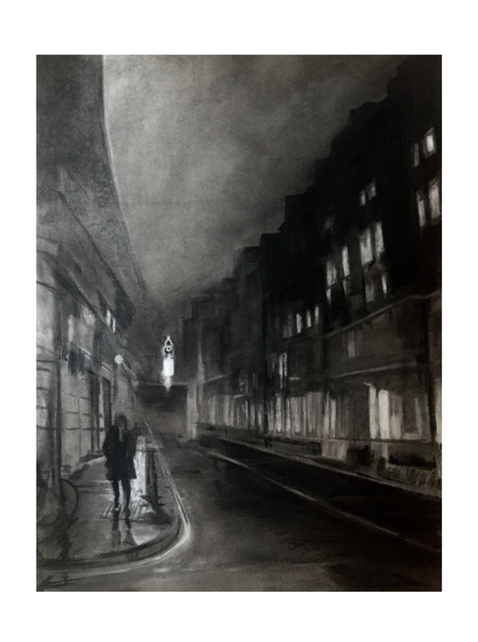 London By Night/Oxo Tower (Framed)