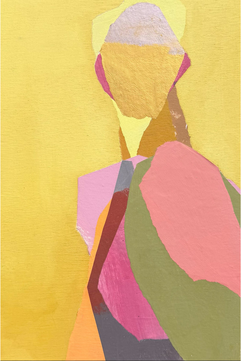 Yellow & Pink Figure