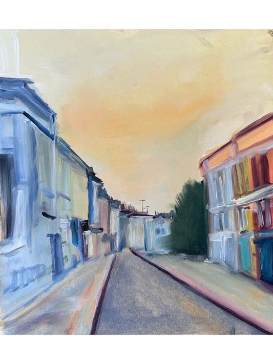August, Portobello Road II (Giclée Print)