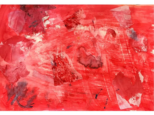 Abstract Red