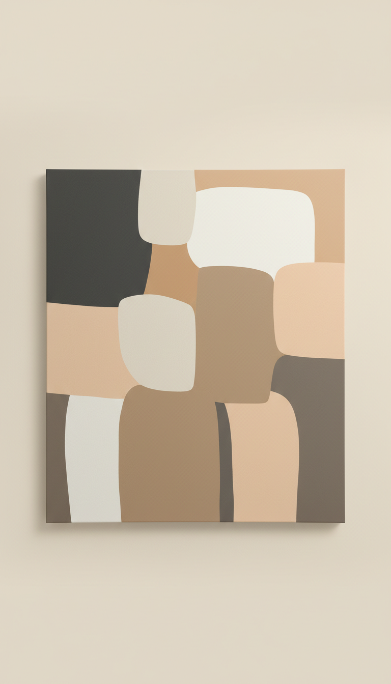 Large Format Abstract Canvas