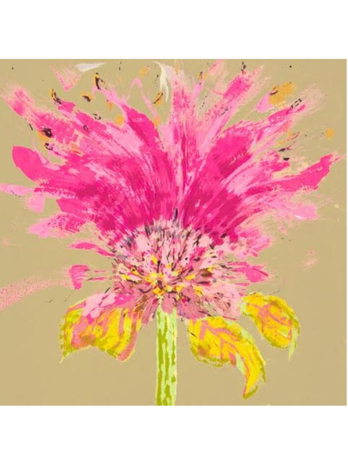 Bee balm I (Giclée Print)
