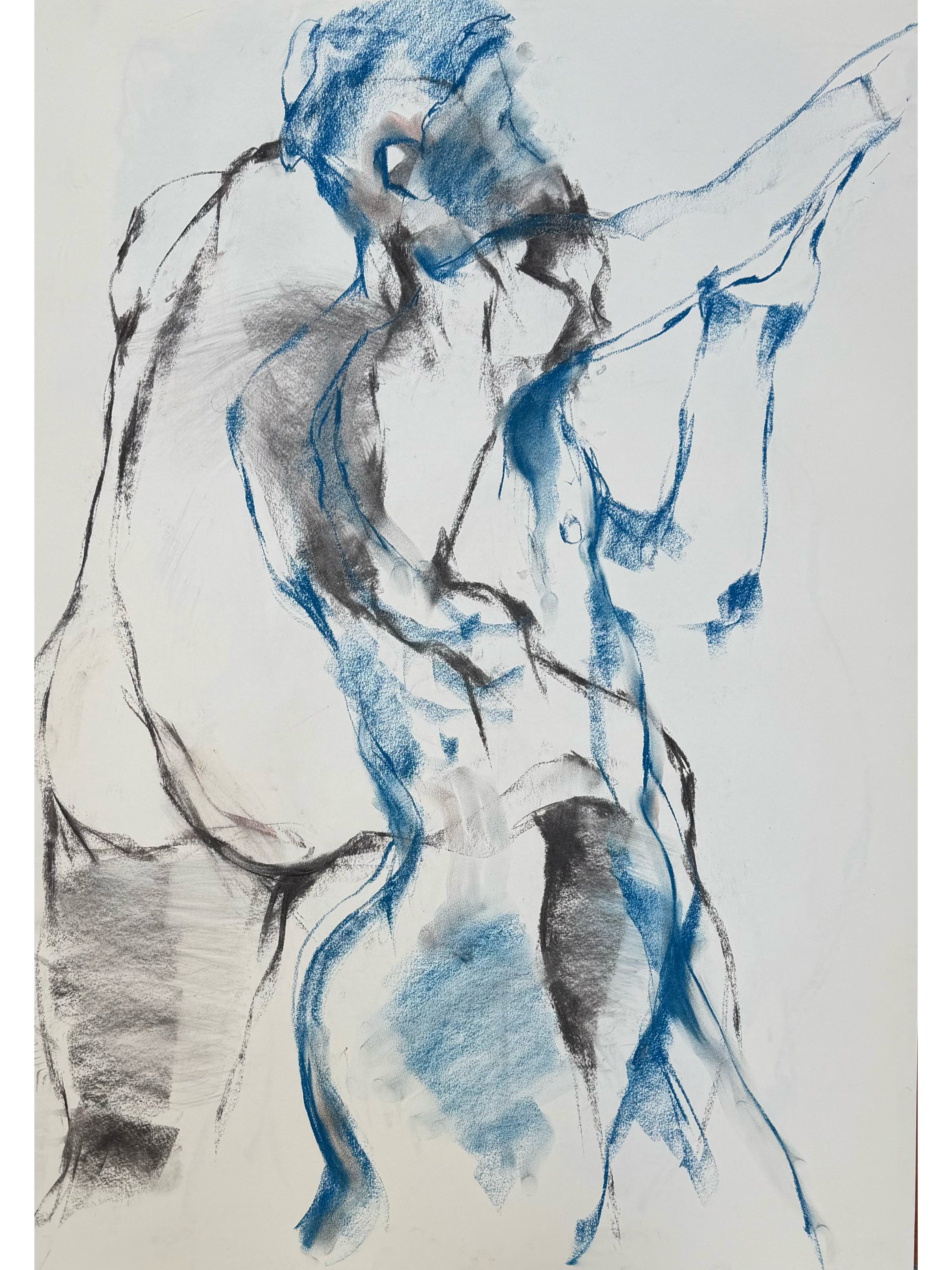 Movement Pose with Blue