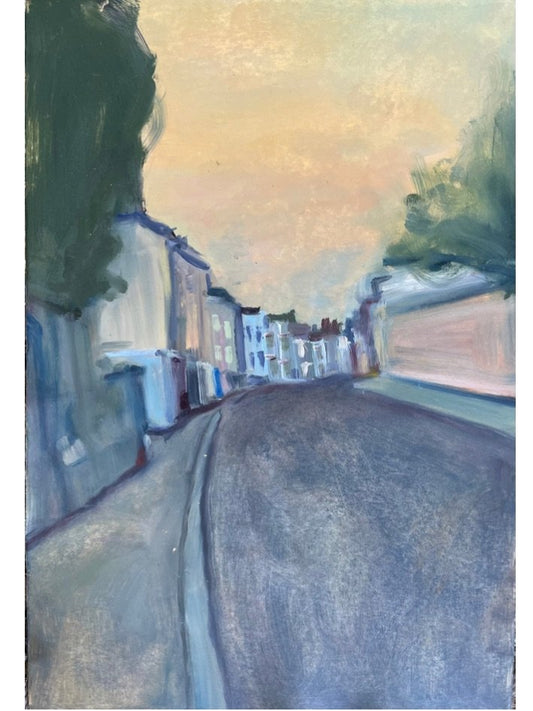 August, Portobello Road I (Giclée Print)