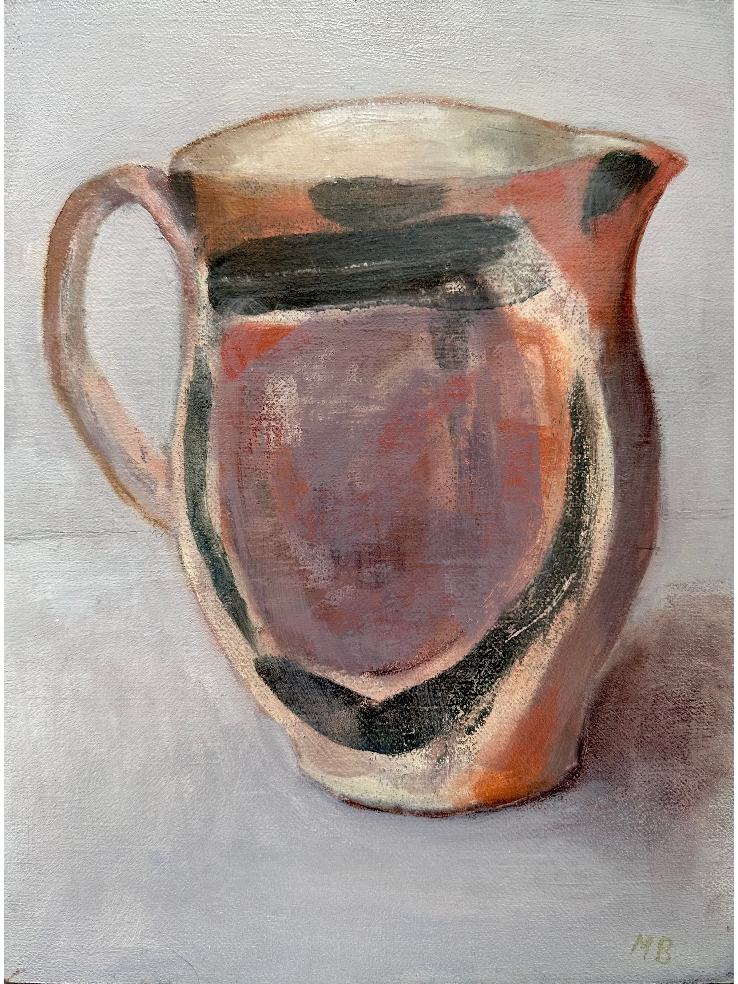 David Garland Jug (Coral and Green)
