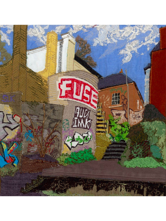 Graffiti on the Old Station, Parkland Walk