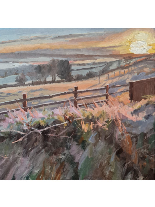 Frosty Sunrise (Giclée Print)