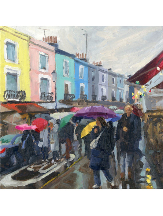 Portobello Rain (Giclée Print)