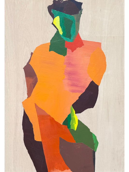 Orange, Brown, Green Stance