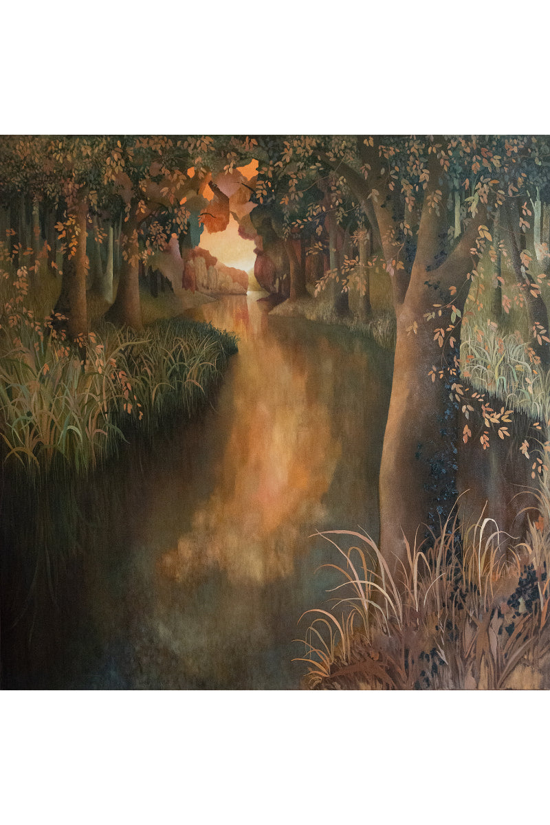 Rapt in the River ( Late Summer )