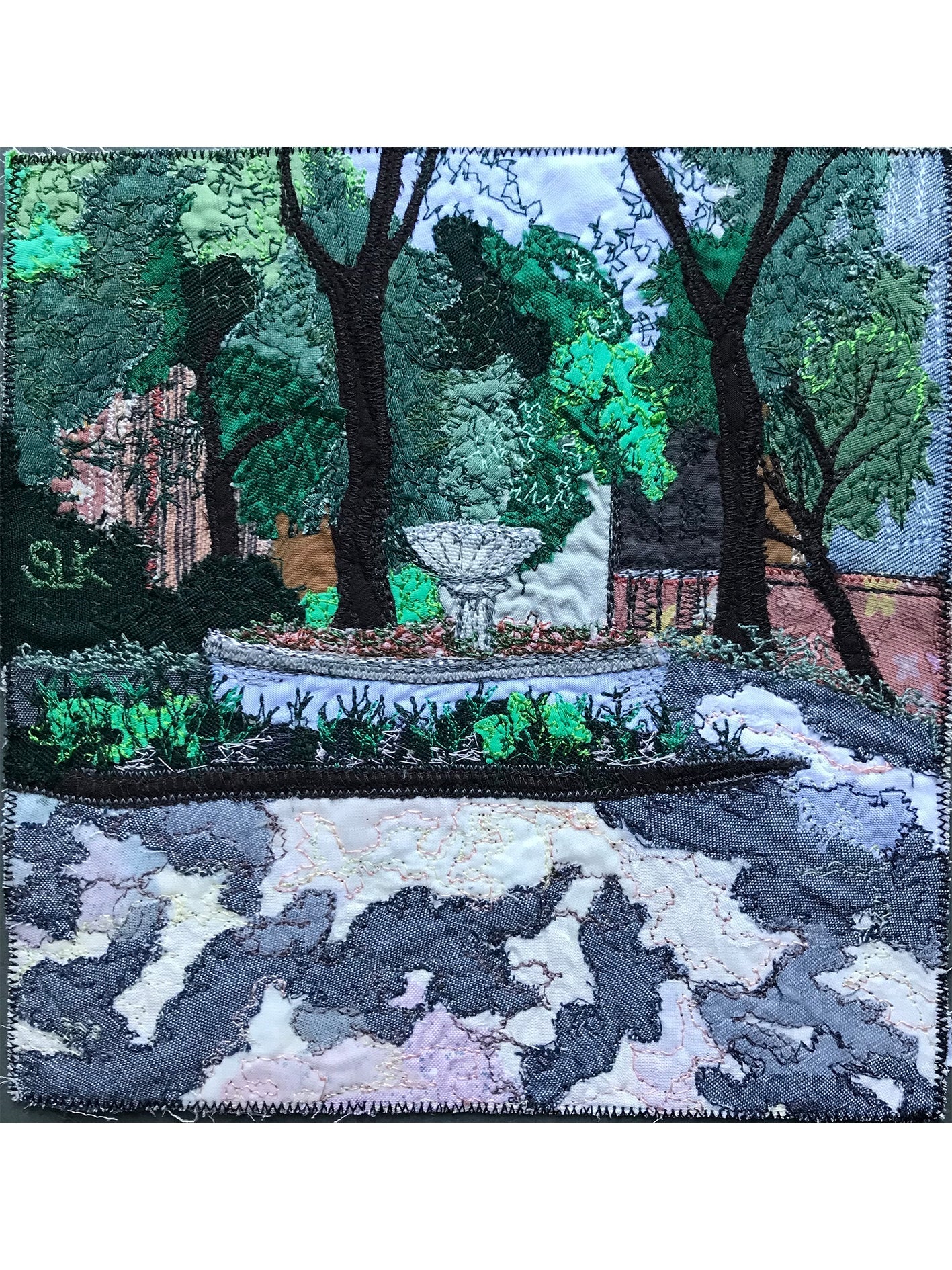 Dappled Light on a London Square