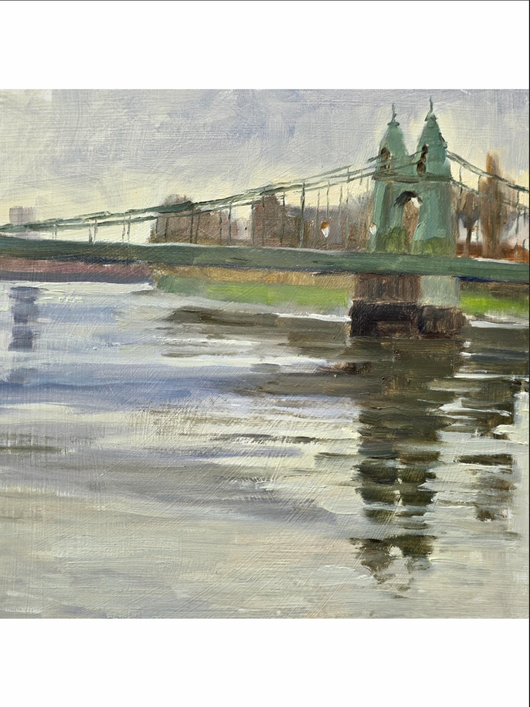 Morning, Hammersmith Bridge