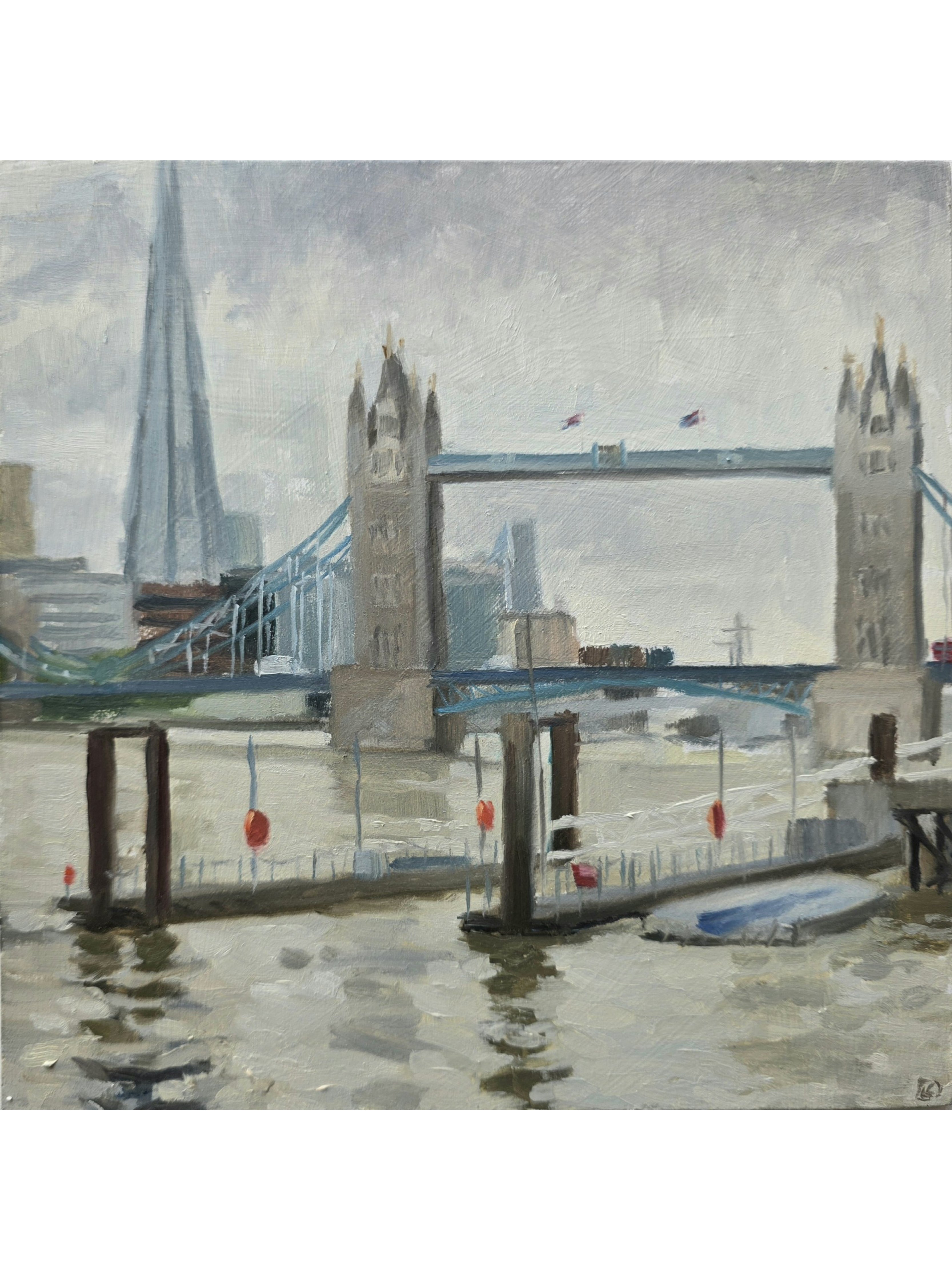 Grey skies over Tower Bridge