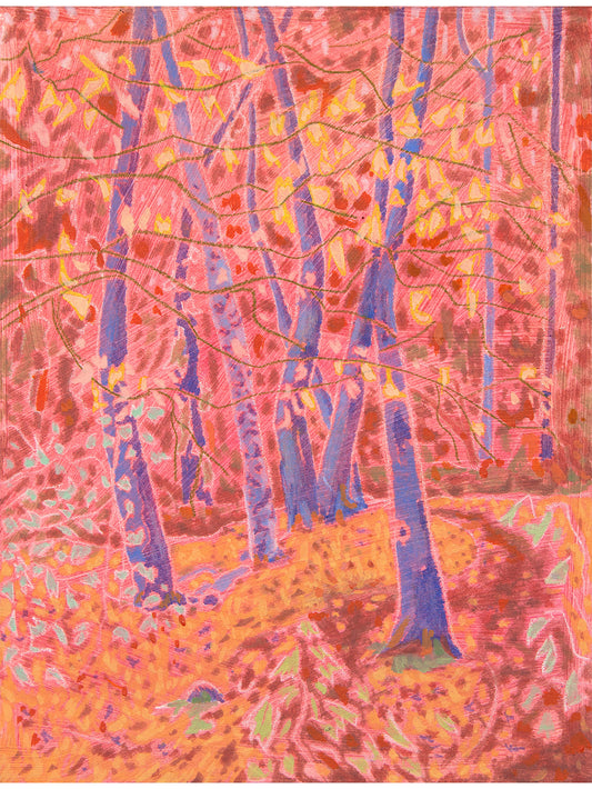 The Pink Wood (Giclée Print)