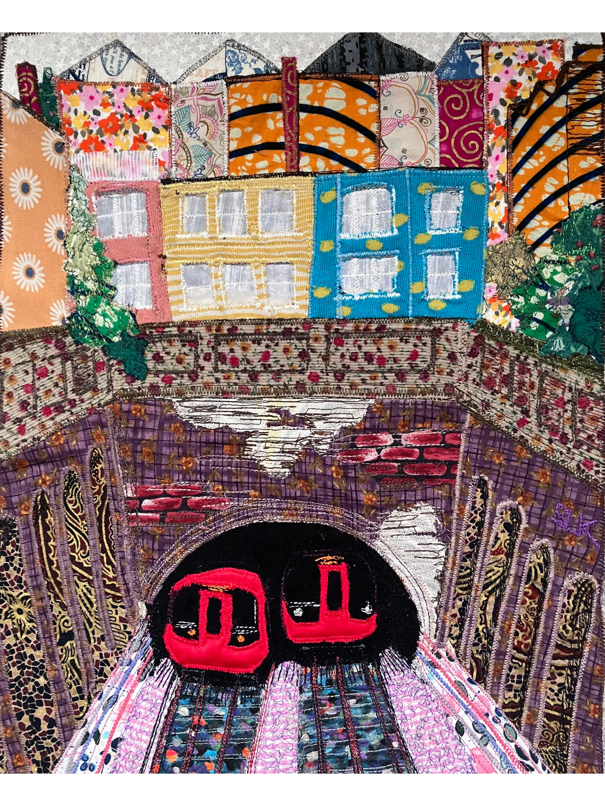 Tube Trains in Patterns